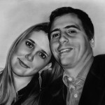 Desenho de retrato a grafite 4