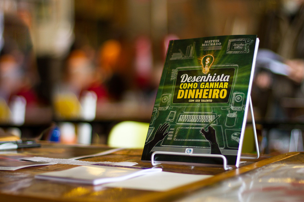 Desenhista Como Ganhar Dinheiro Com Seu Talento - Mateus Machado - Lançamento São Paulo_3