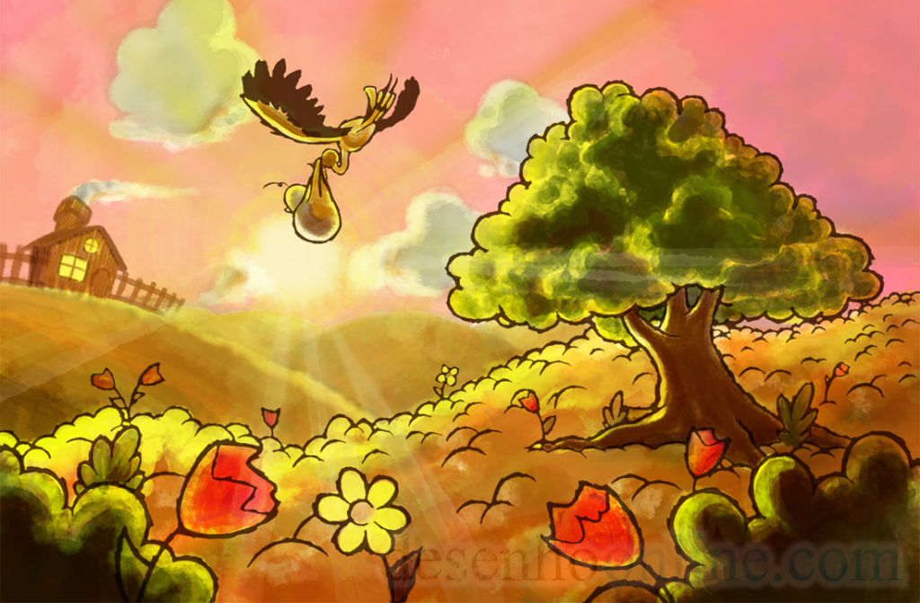 desenho-em-aquarela-digital-uma-nova-vida-por-mateus-machado