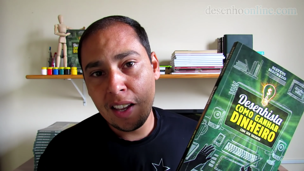Meu livro chegou! Saiba mais sobre Desenhista Como Ganhar Dinheiro Com Seu Talento