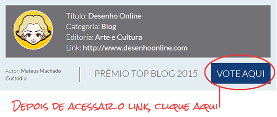 Top Blog 2015 - Vote aqui