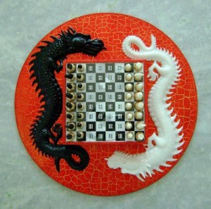 Tabuleiro de xadrez - Tema Chinês